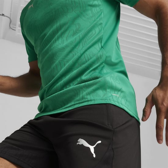 Puma teamFinal Mens Green Training T-Shirt - Image 6