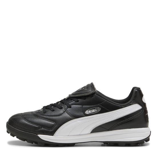 Men's Puma Liga Tt Astro Turf Football Boots in Puma Black - Image 2