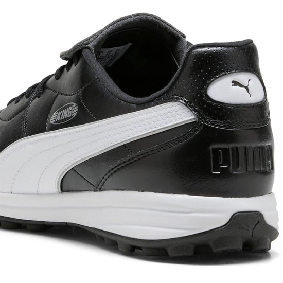 Men's Puma Liga Tt Astro Turf Football Boots in Puma Black - Image 5