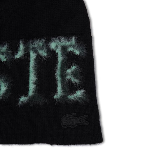 Accessories Lacoste Unisex Beanie in Black/Liamone - Image 3