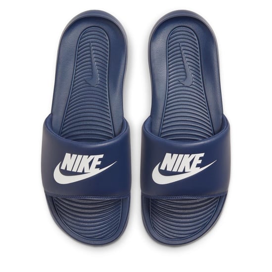 Men's Nike One Slides in Navy/White - Image 4
