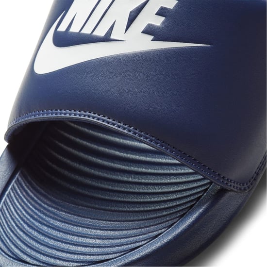 Men's Nike One Slides in Navy/White - Image 5