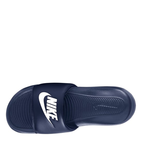Men's Nike One Slides in Navy/White - Image 6