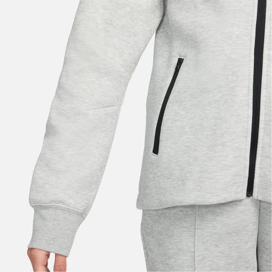 Women's Nike Tech Fleece Windrunner Womens in Grey - Image 6