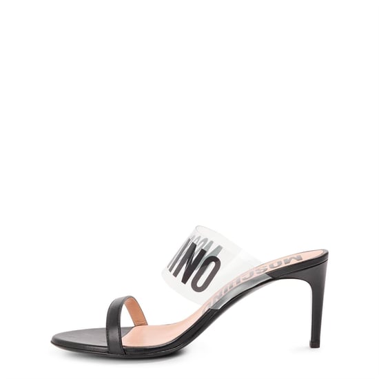 Women's Moschino Flatform Sandals in White - Image 2