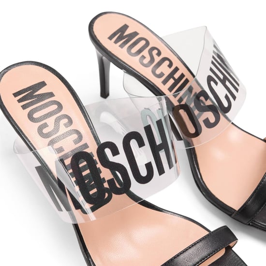 Women's Moschino Flatform Sandals in White - Image 3