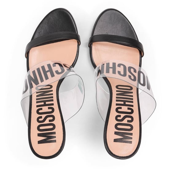Women's Moschino Flatform Sandals in White - Image 4
