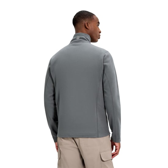 Men's Berghaus Prism Micro Half Zip Fleece in CAVERN - Image 4