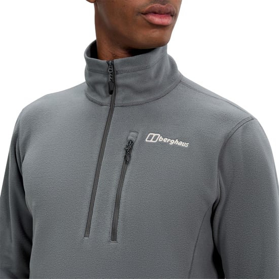 Men's Berghaus Prism Micro Half Zip Fleece in CAVERN - Image 5