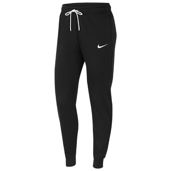 Women's Nike Solid Patterned Tapered Slim Running Pants in Black - Image 1