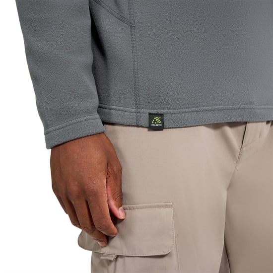 Men's Berghaus Prism Micro Half Zip Fleece in CAVERN - Image 6