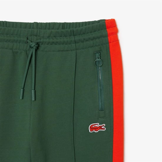 Women's Lacoste Tsuit Trousers in Sequoia/Sunrise - Image 2