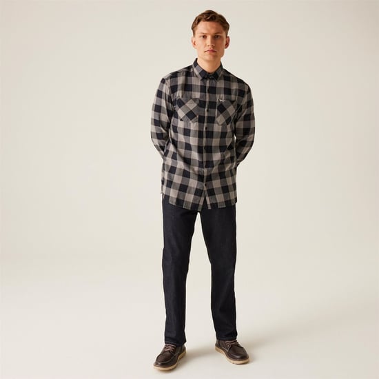Men's Regatta Lance in Blk/DkGrBlCh - Image 3