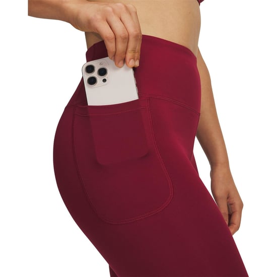 Women's Under Armour Motion Ank Leg em in Red - Image 3