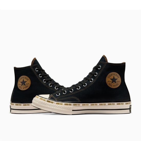 Men's Converse Chuck 70 Gore Tex High Top Trainers in 001-Black/Toa - Image 5