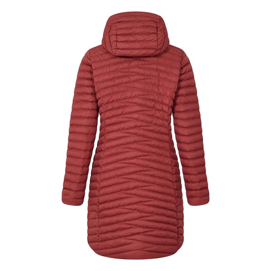 Women's Berghaus Nula Solid Patterned Hooded Puffer Jacket with Woven Cuff in CORUNDUM - Image 2