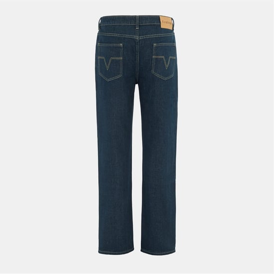 Men's Firetrap Regular Fit Jeans in Navy - Image 2