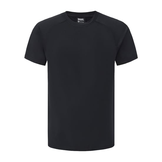 Men's lonsdale Neckline T-Shirts in Black - Image 1
