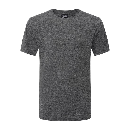 Men's lonsdale T-Shirts in Black Melange - Image 1