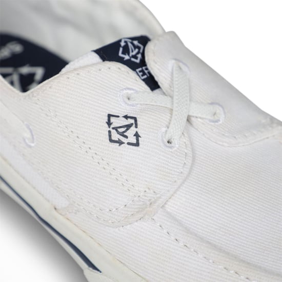 Women's Sperry Pier Wave Boa in White - Image 4