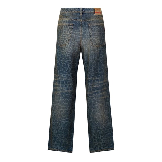 Men's Diesel Cl 2001 D Mac in Blue Denim - Image 2