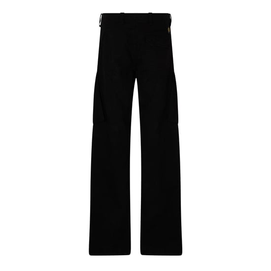 Men's Belstaff Stanham Cargo Trousers in Black - Image 2