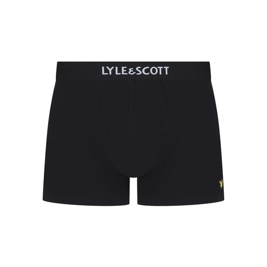 Lyle and Scott Henrick boxershorts voor heren, 5 stuks, in het zwart. - Image 5
