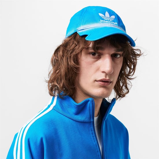Accessories Balenciaga X Adidas Co Branding Cap in A-Blue/White - Image 3