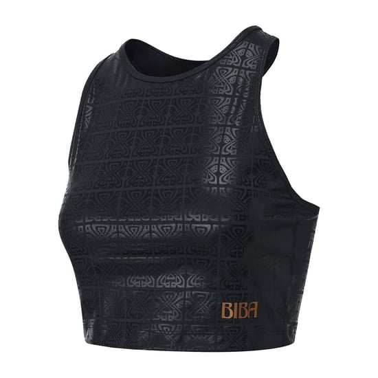 Biba Shine Slim mouwloze tanktop voor dames (Zwart) - Image 3