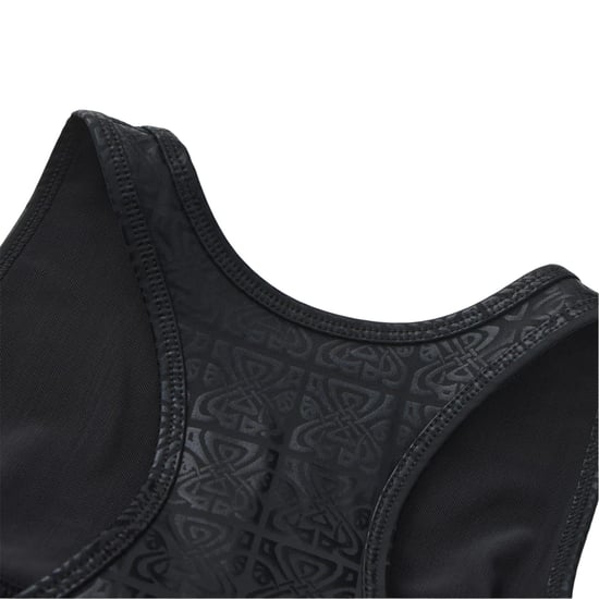 Biba Shine Slim mouwloze tanktop voor dames (Zwart) - Image 6