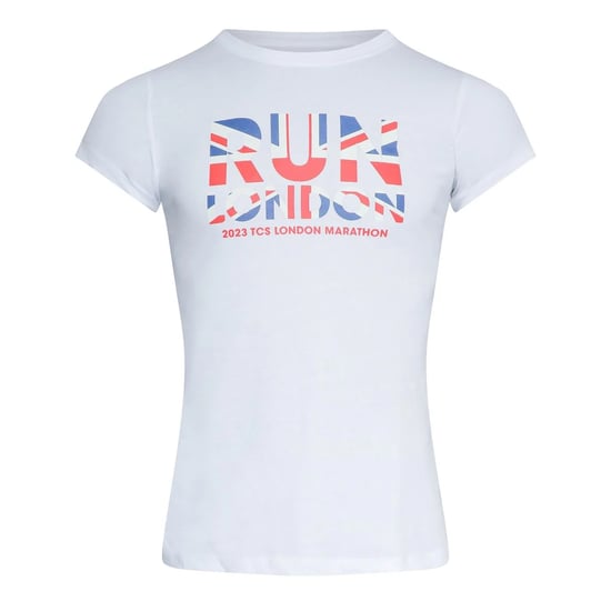 New Balance Hardloop-T-shirt voor dames – London Edition (Wit) - Image 1