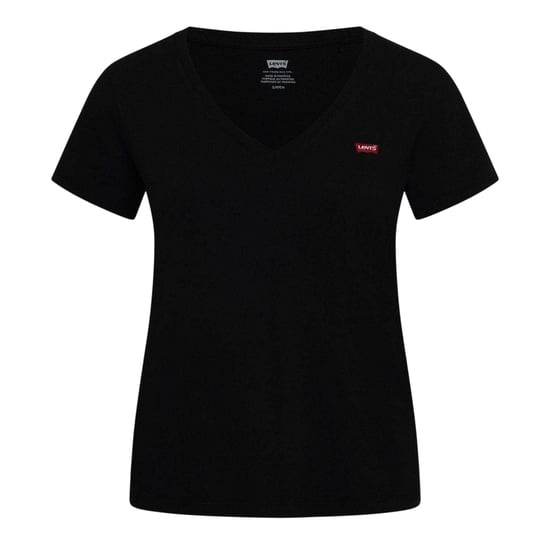 Levis T-shirt med slubmönster och V-ringning för kvinnor/damer (Antracit) - Image 2