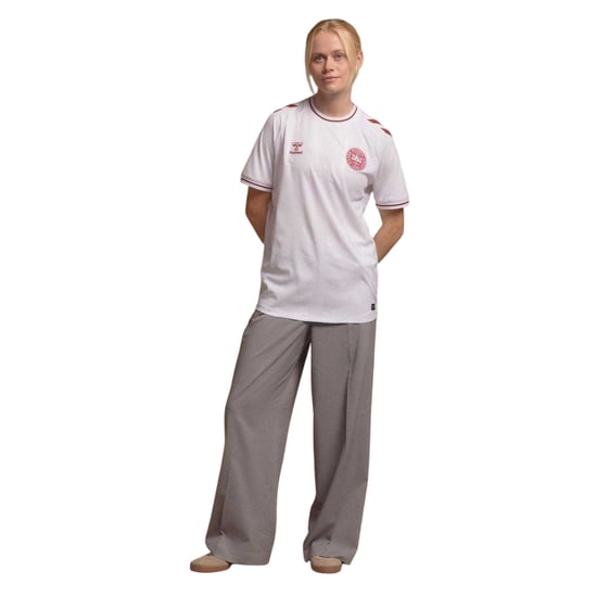 Hummel Womens/Ladies Denmark Away Shirt (White) - Image 1