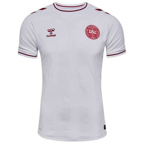 Hummel Womens/Ladies Denmark Away Shirt (White) - Image 2