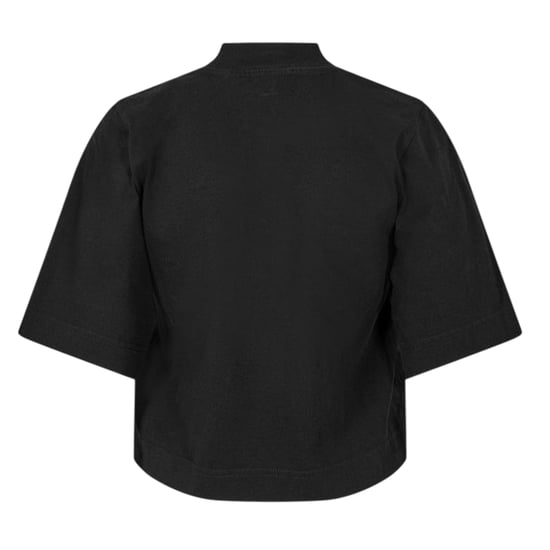 Palm Angels Milano Crop-T-shirt voor dames (Zwart, Wit) - Image 2