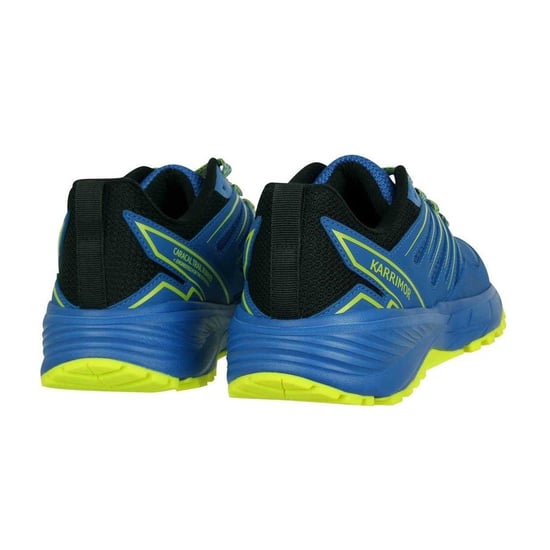 Karrimor Ortholite-sportschoenen voor heren (Blauw/lime) - Image 2