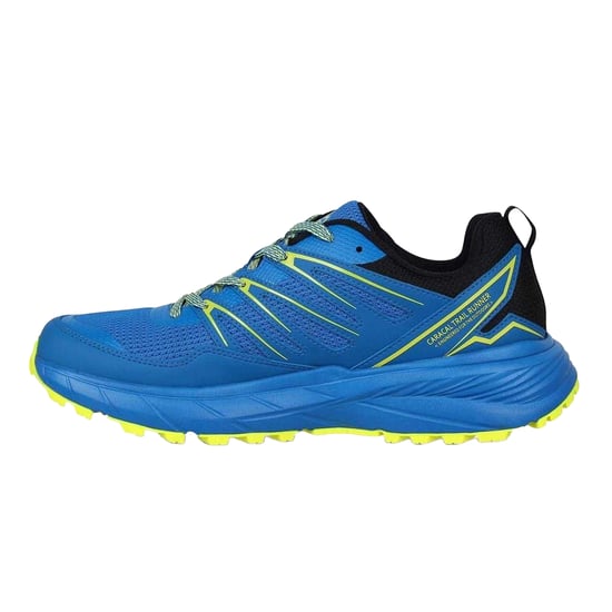 Karrimor Ortholite-sportschoenen voor heren (Blauw/lime) - Image 3