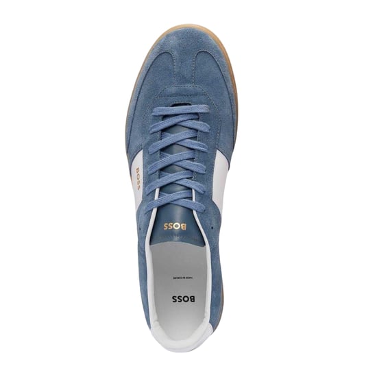 Boss Heren Brandon Suede Trainers (Royaal Blauw) - Image 3