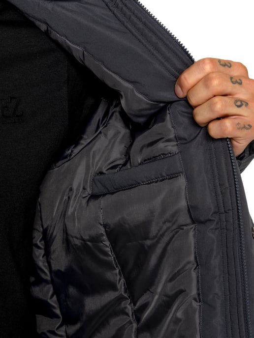 Kruze | Mens Padded Parka Jacket - Image 4