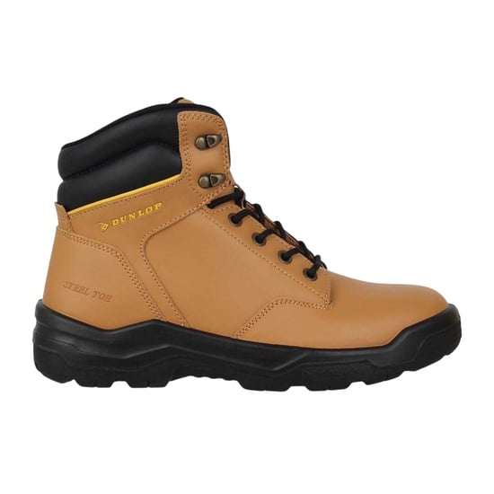 Dunlop Unisex Adult Dakota Leather Safety Boots (Honey) - Image 1