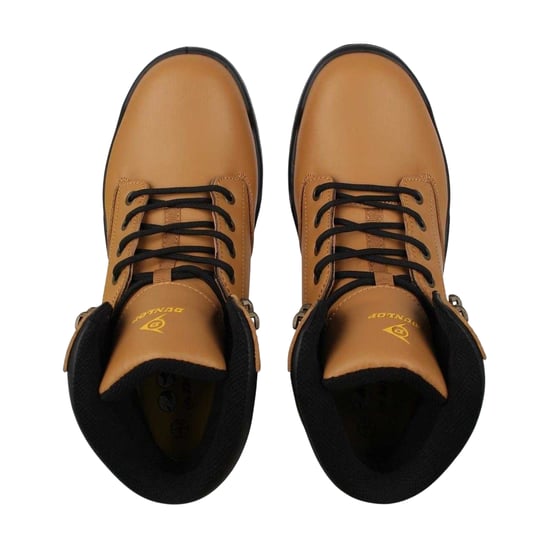 Dunlop Unisex Adult Dakota Leather Safety Boots (Honey) - Image 4