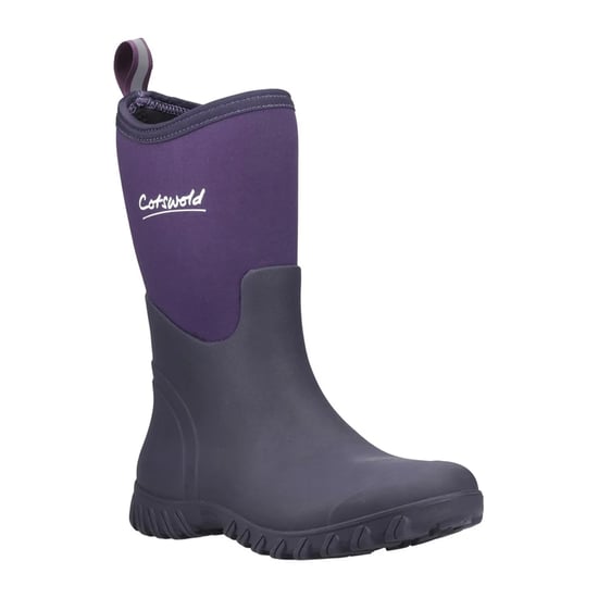 Cotswold Womens/Ladies Ashmead Wellington Boots (Purple) - Image 5