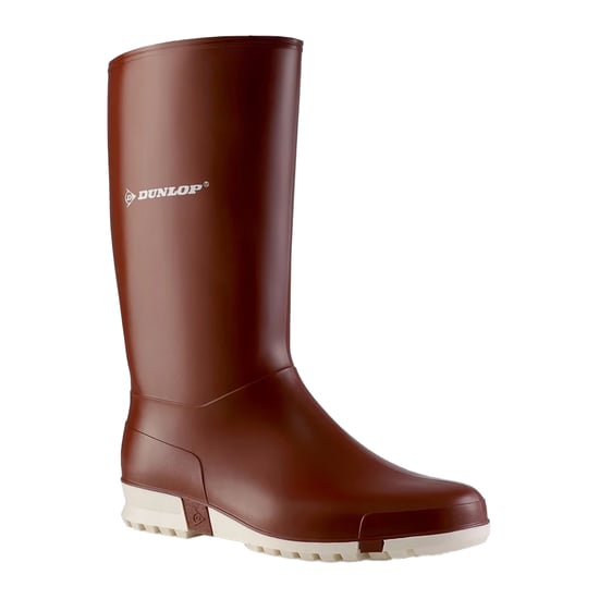 Dunlop Childrens/Kids Sports Wellington Boots (Burgundy/White) - Image 5