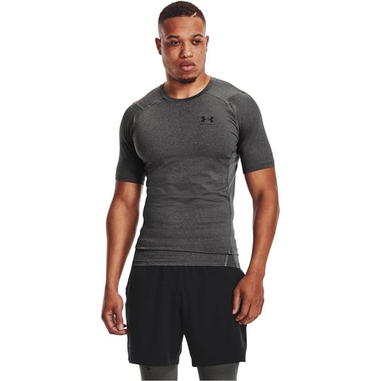 Under Armour Heren HeatGear Training T-shirt (Carbon Heather) - Image 2