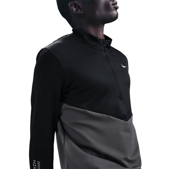 Nike Mens Pacer Dri-FIT Quarter Zip Top (Anthracite) - Image 3