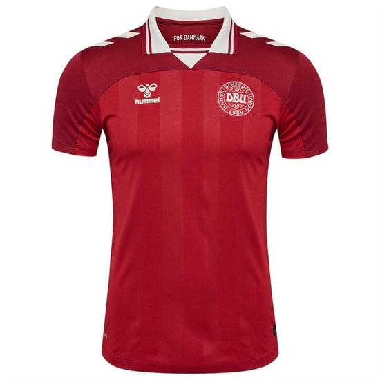 Hummel Womens/Ladies Denmark Home Shirt (Red) - Image 2