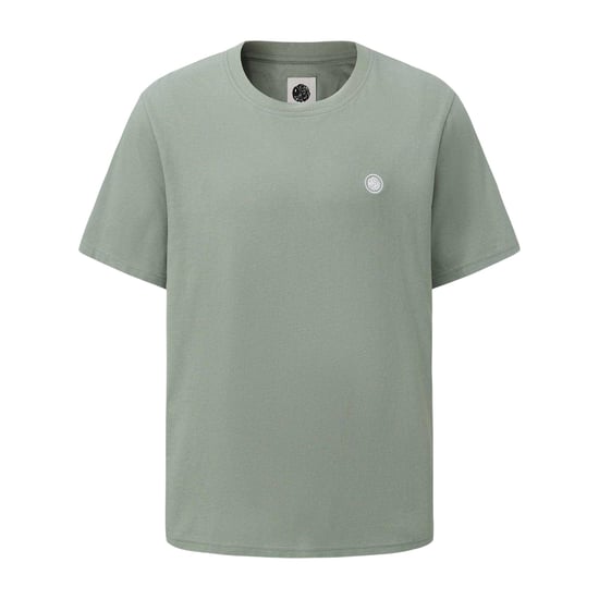Pretty Green Mens Small Logo Cotton T-Shirt (Light Green) - Image 1