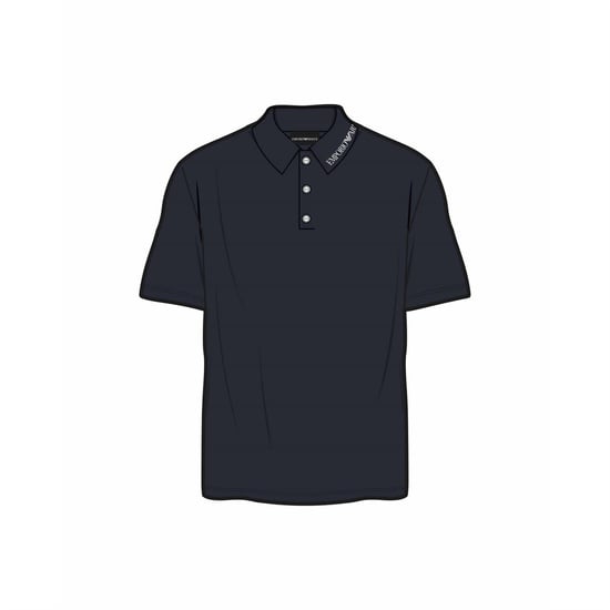 Emporio Armani EA7 Herenpolo met korte mouwen (Marine) - Image 1