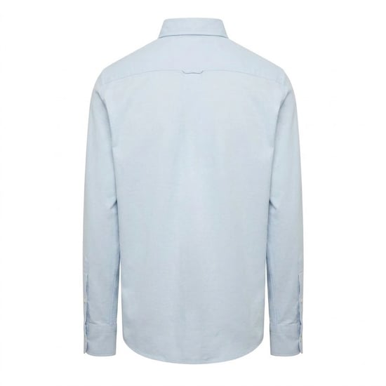 Gant Herenpiqué-overhemd met lange mouwen, normale pasvorm (Blauw) - Image 2