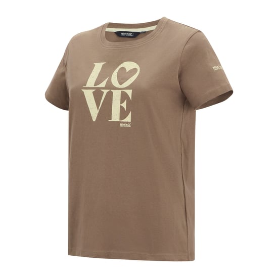 Regatta Womens/Ladies Filandra VX Love T-Shirt (Mocha) - Image 4